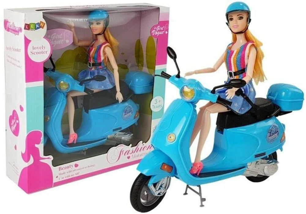 Lėlė su motoroleriu (1 vnt.)