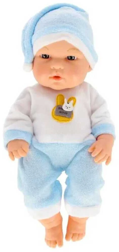 Lėlė su pižama ir kepure, 30 cm