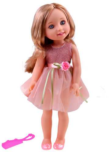 Lėlė su suknele, 36 cm