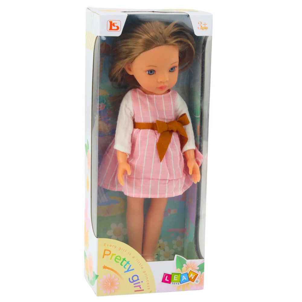 Lėlė su suknele Pretty Girl, 32 cm