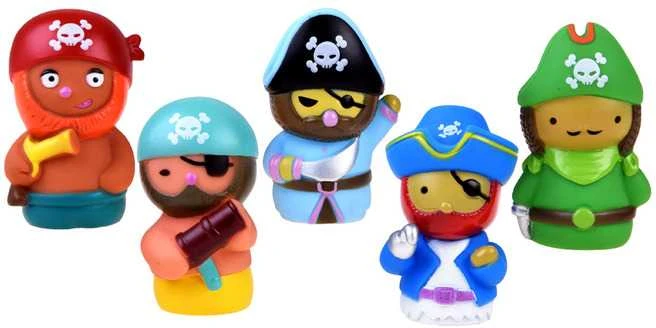 Lėlių ant pirštų rinkinys Piratai, 5 vnt.