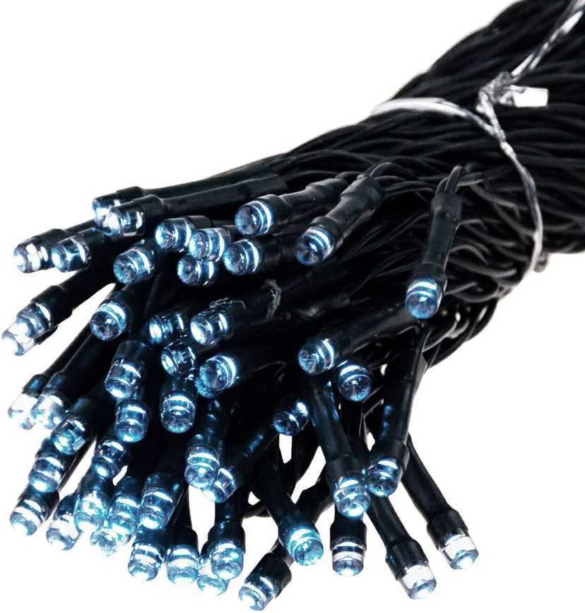 Lempučių girlianda 100 LED, šaltai balta
