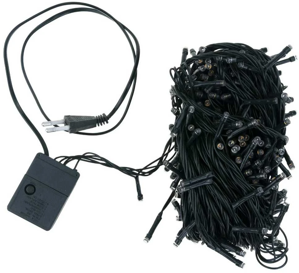 Lempučių girlianda 100 LED, šaltai balta