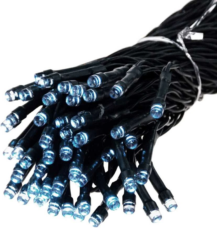 Lempučių girlianda 100 LED, šaltai balta