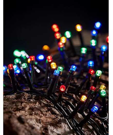 Lempučių girlianda 100 LED, spalvota