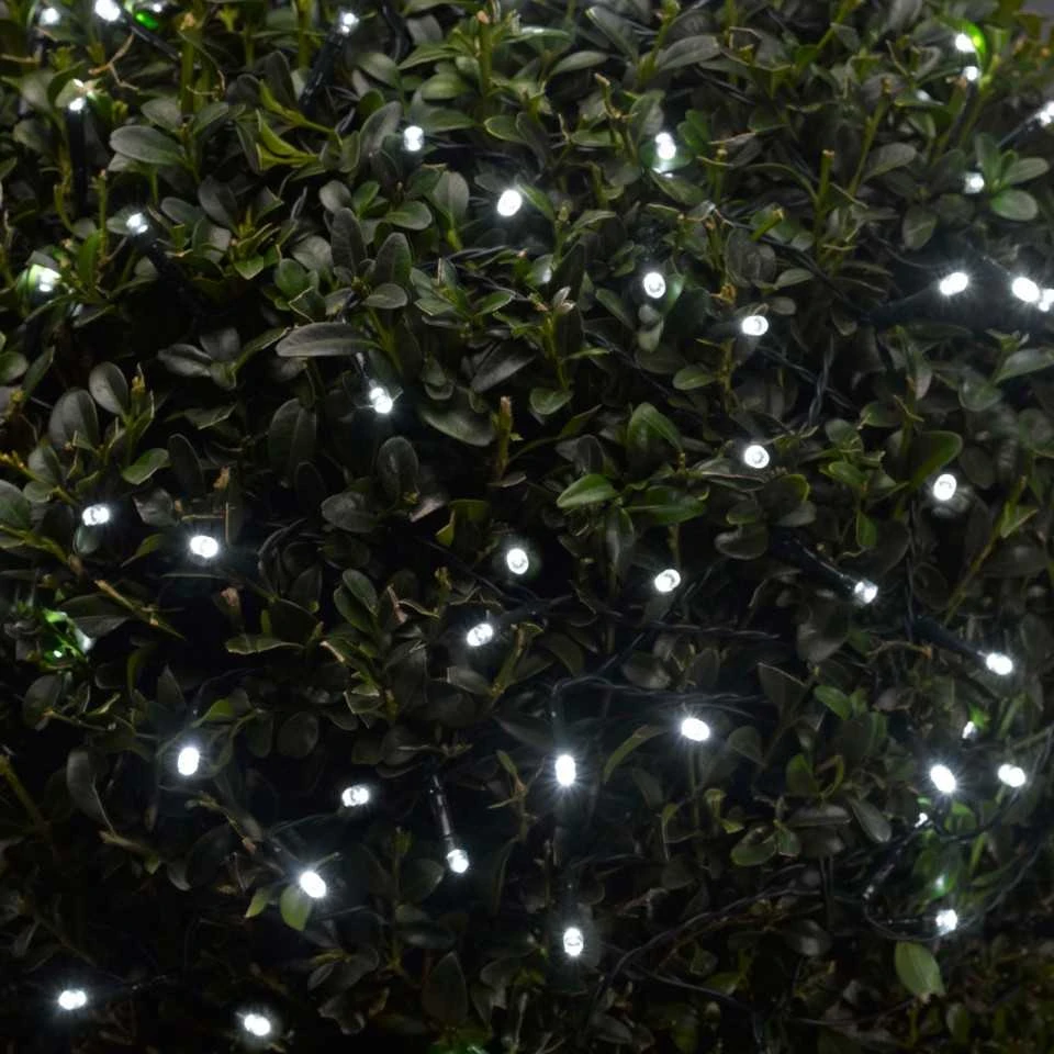 Lempučių girlianda 500 LED, šaltai balta, 3+25m