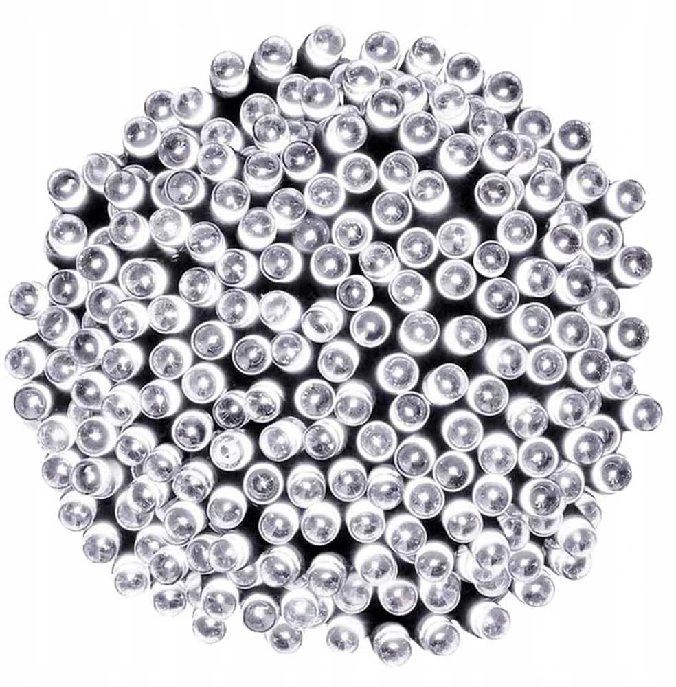 Lempučių girlianda 500 LED, šaltai balta, 3+25m