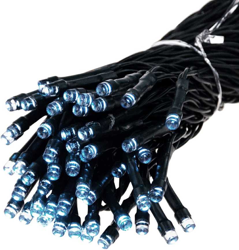 Lempučių girlianda 500 LED, šaltai balta