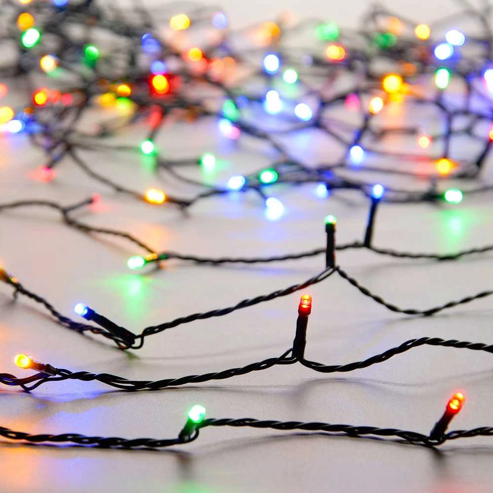 Lempučių girlianda 500 LED, spalvota, 3+25m