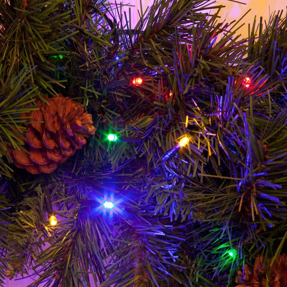 Lempučių girlianda 500 LED, spalvota, 3+25m