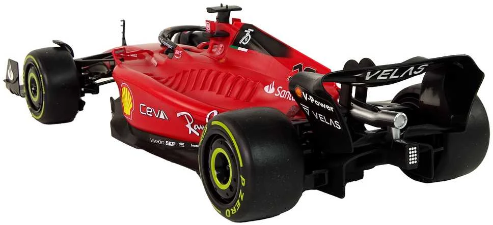 Lenktyninis automobilis Ferrari F1 Rastar su nuotolinio valdymo pult, raudonas