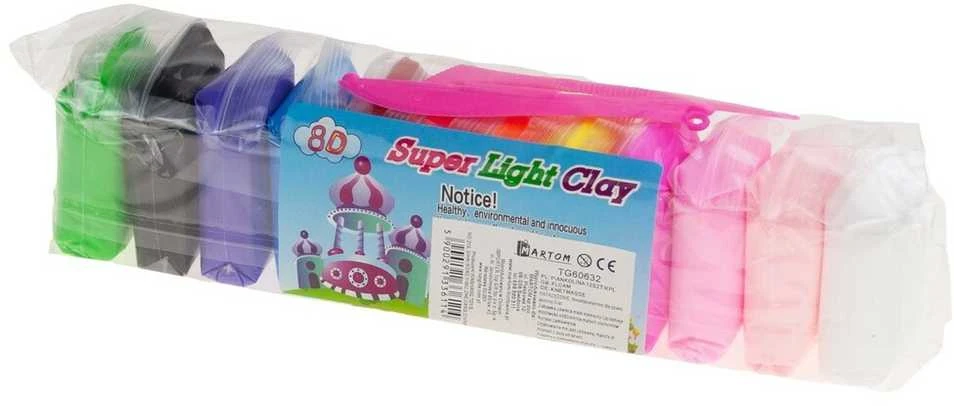 Lipdymo masė Air Dough, 12 vnt. + įrankiai