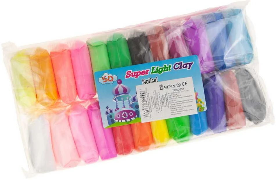 Lipdymo masė Air Dough, 24 vnt. + įrankiai