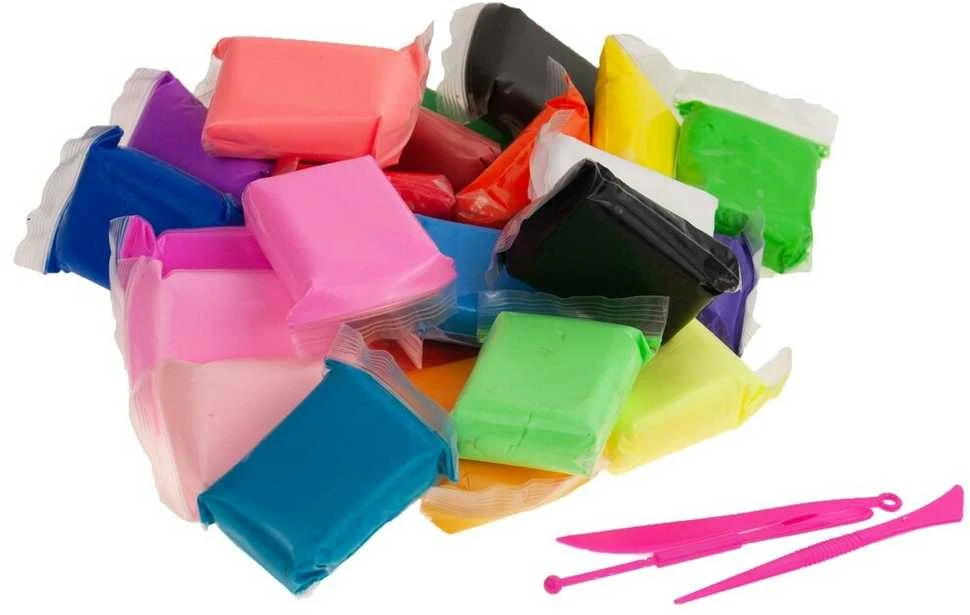 Lipdymo masė Air Dough, 24 vnt. + įrankiai