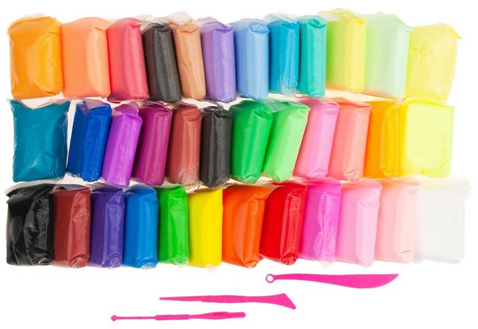 Lipdymo masė Air Dough, 36 vnt. + įrankiai