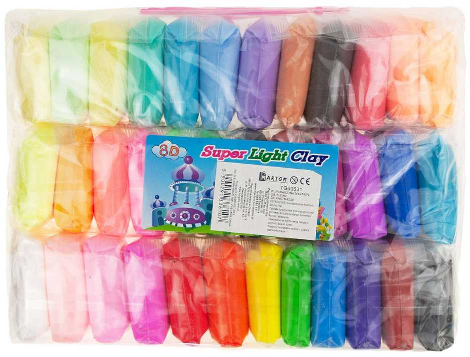 Lipdymo masė Air Dough, 36 vnt. + įrankiai