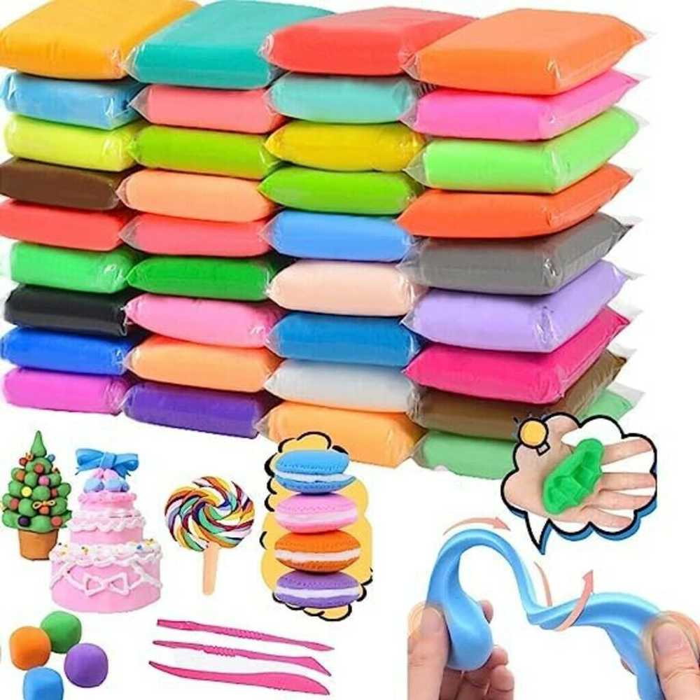 Lipdymo masė Air Dough, 36 vnt. + įrankiai