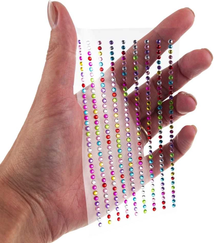 Lipnūs dekoratyviniai kristaliukai, 315 vnt.