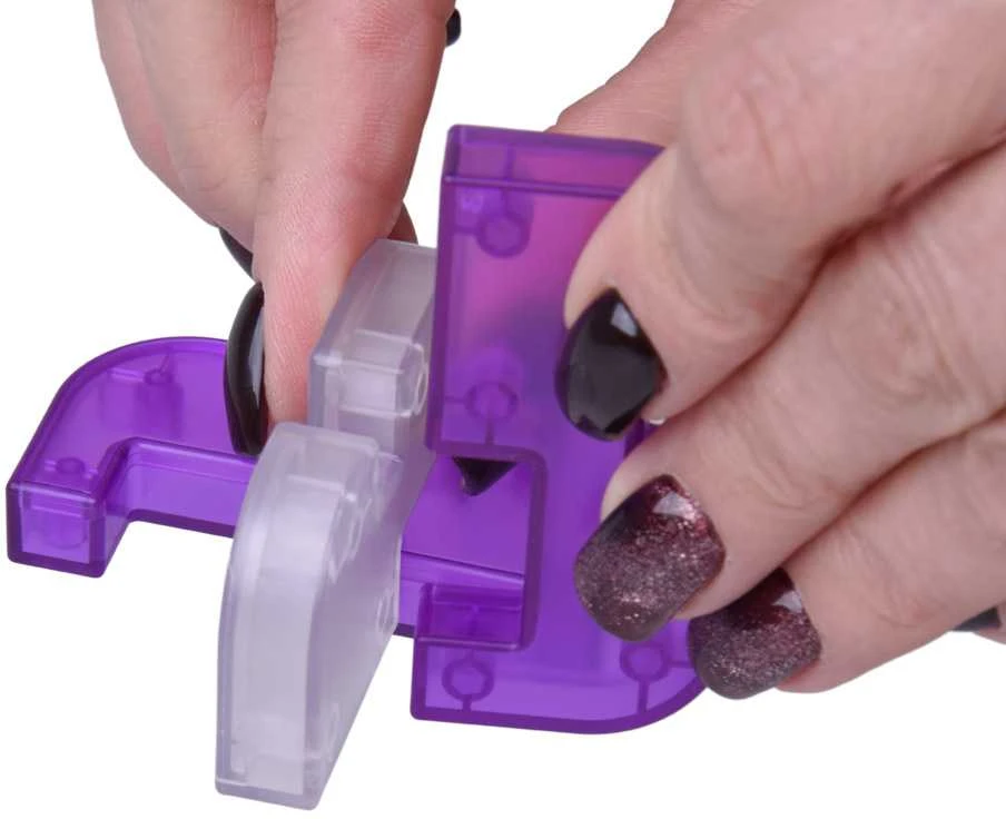 Loginė 3D dėlionė - galvosūkis "Puzzle Lock", violetinė