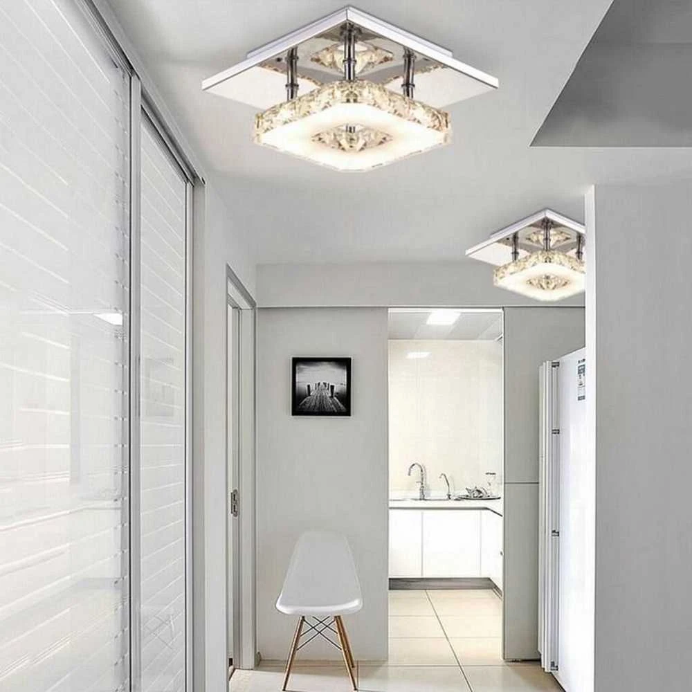 Lubinis šviestuvas Lubinis LED šviestuvas Crystal Square, 3000K