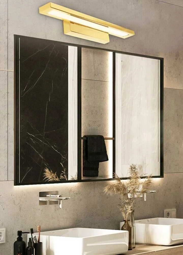Lubinis šviestuvas Sieninis LED šviestuvas Oriana, 40 cm, Gold