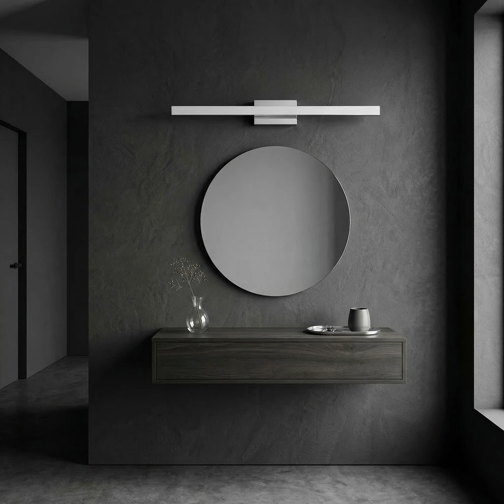Lubinis šviestuvas Sieninis LED šviestuvas Slim, 80 cm, chrome