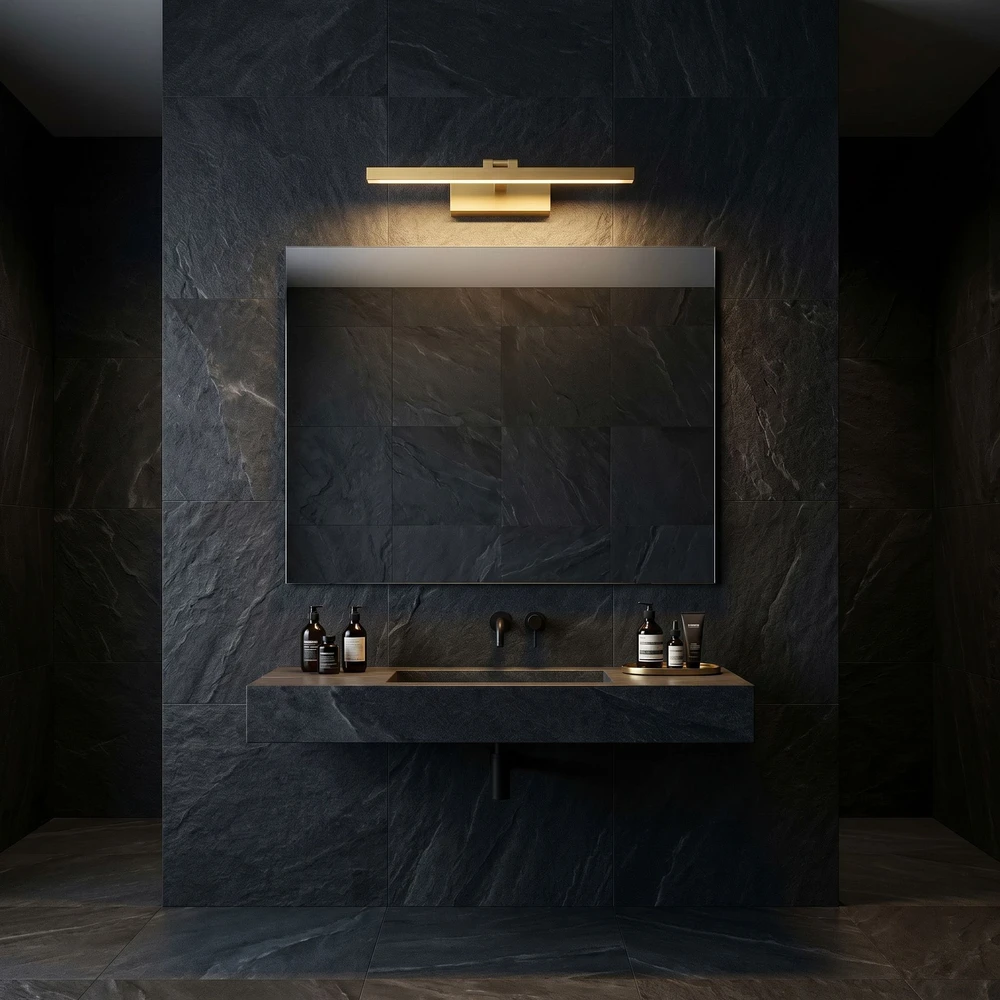Lubinis šviestuvas Sieninis LED šviestuvas SlimLine, 40 cm, Gold
