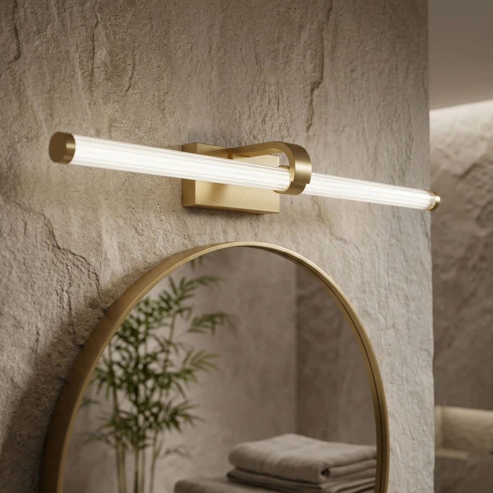 Lubinis šviestuvas Sieninis LED šviestuvas SlimLineA, 60 cm, Gold