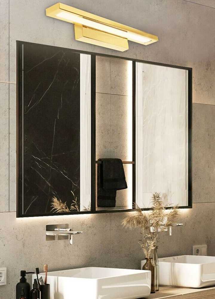 Lubinis šviestuvas Sieninis LED šviestuvas Oriana, 40 cm, Gold