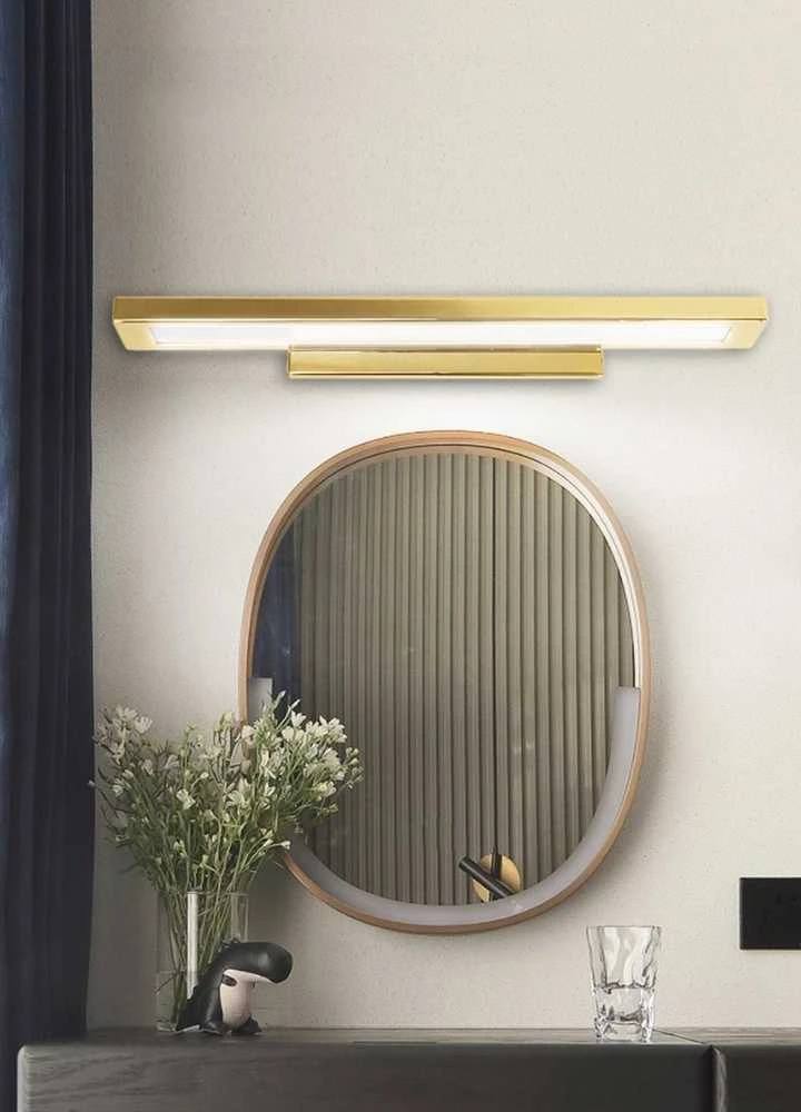Lubinis šviestuvas Sieninis LED šviestuvas Oriana, 80 cm, Gold