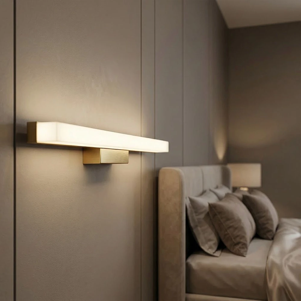 Lubinis šviestuvas Sieninis LED šviestuvas Slim, 60 cm, auksinis
