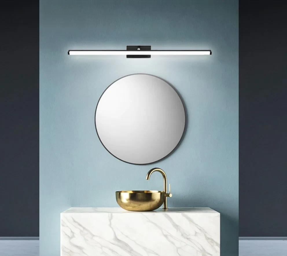 Lubinis šviestuvas Sieninis LED šviestuvas Apollo, 50 cm, Juodas