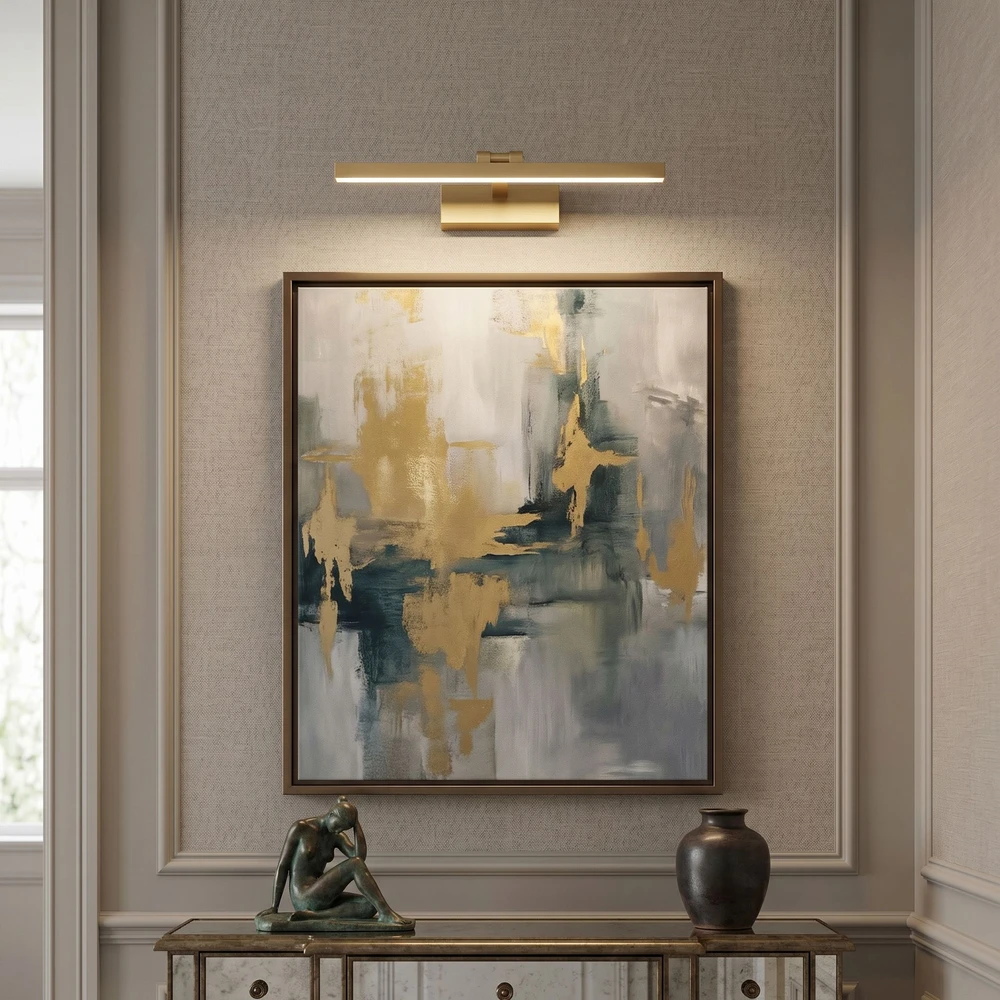 Lubinis šviestuvas Sieninis LED šviestuvas SlimLine, 40 cm, Gold