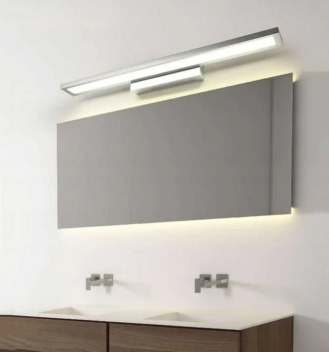 Lubinis šviestuvas Sieninis LED šviestuvas Sconce A, Chrome, 80 cm