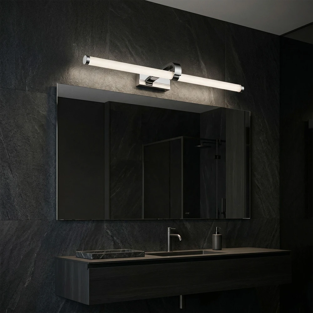 Lubinis šviestuvas Sieninis LED šviestuvas SlimLineA, 60 cm, Chrome