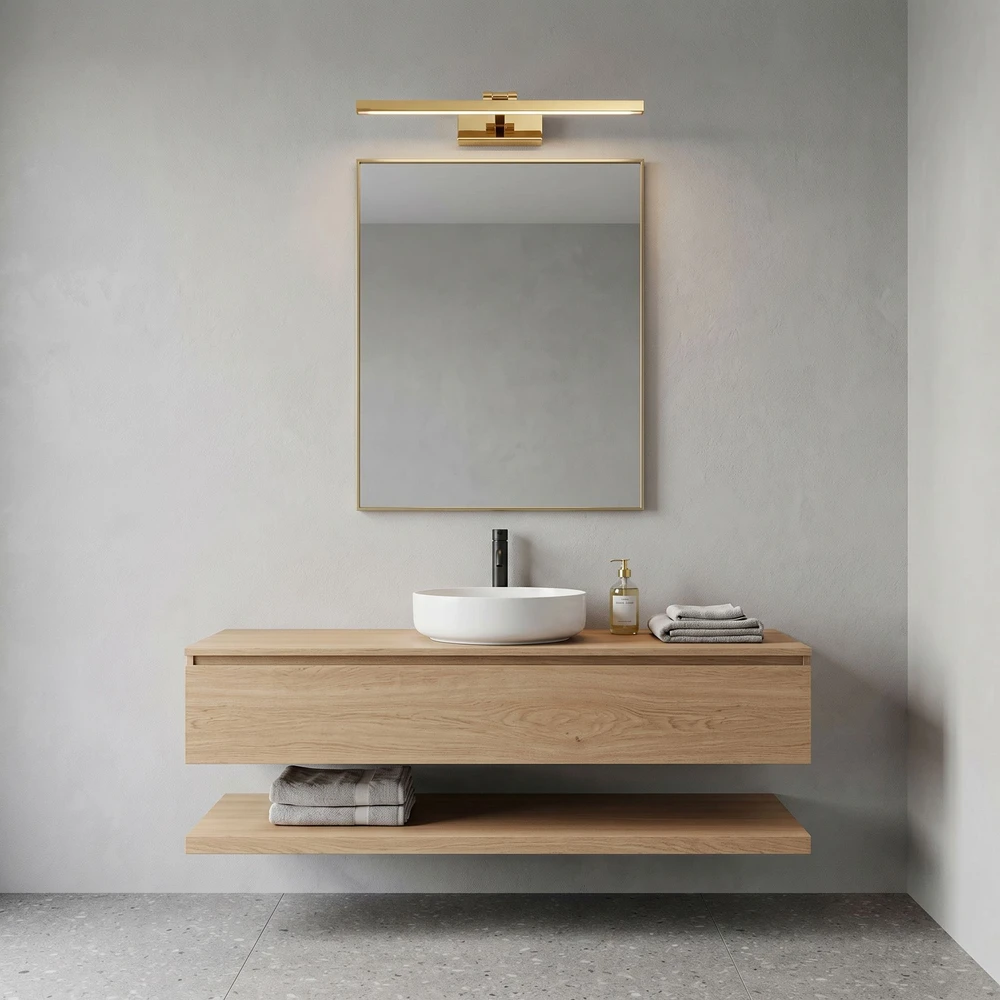 Lubinis šviestuvas Sieninis LED šviestuvas SlimLine, 60 cm, Gold