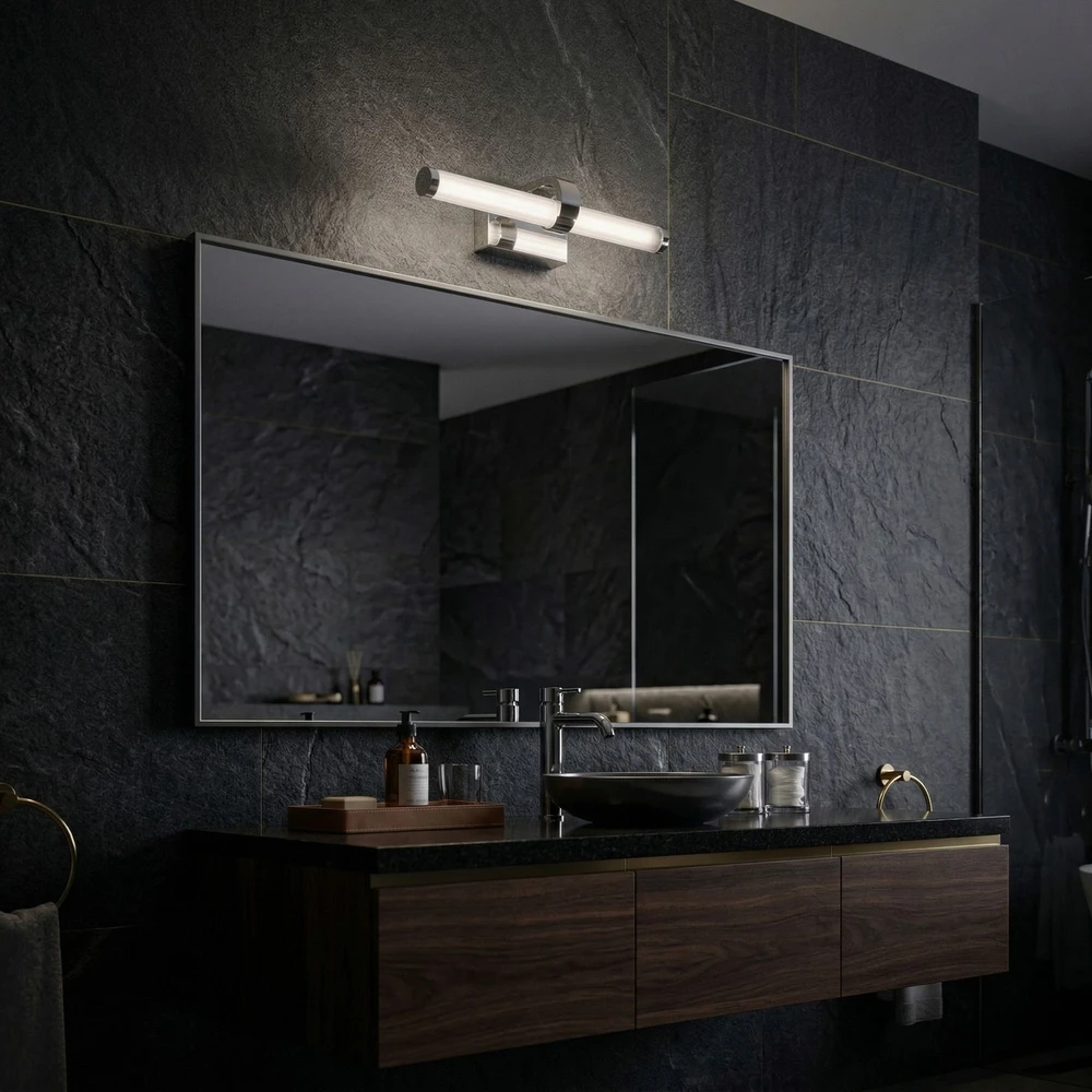 Lubinis šviestuvas Sieninis LED šviestuvas SlimLineA, 40 cm, Chrome