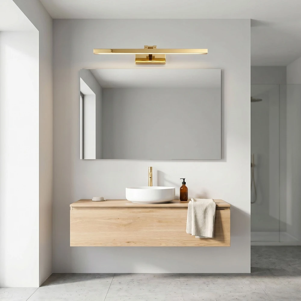 Lubinis šviestuvas Sieninis LED šviestuvas SlimLine, 80 cm, Gold