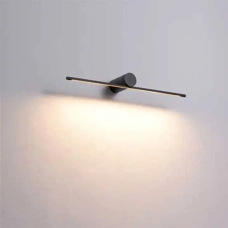 Lubinis šviestuvas Sieninis šviestuvas Kinki LED, 40 cm, Juodas