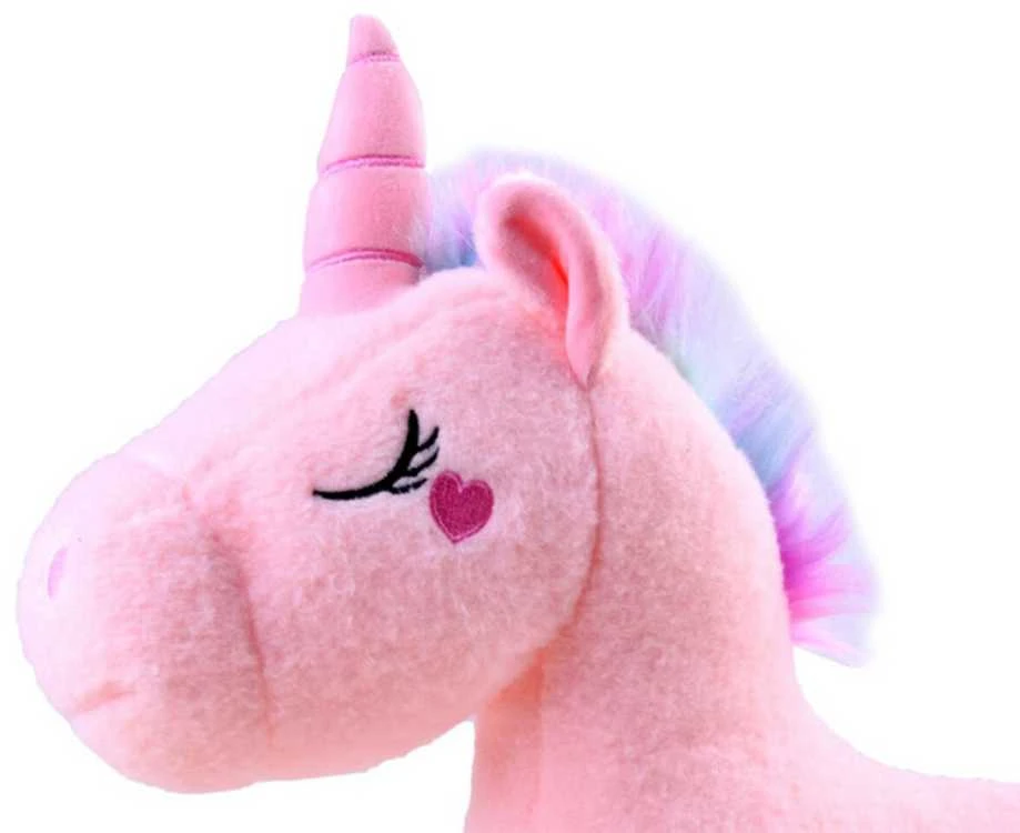 Magiškas pliušinis vienaragis, 48 cm, rožinis