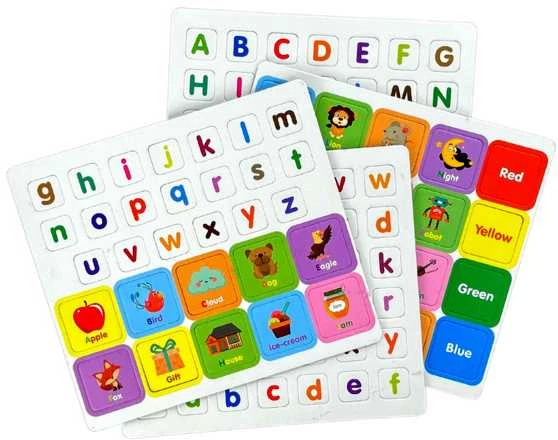 Magnetinė knyga - dėlionė English Alphabet