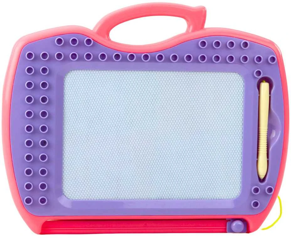 Magnetinė lenta su antspaudais, rožinė