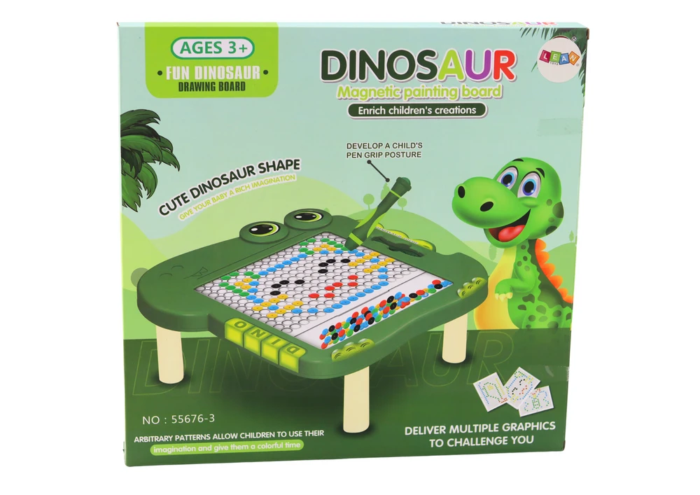 Magnetinė piešimo lenta Dinosaur Pad, žalia