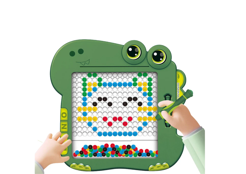 Magnetinė piešimo lenta Dinosaur Pad, žalia
