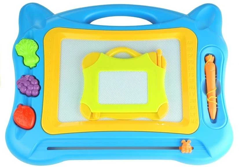 Magnetinė piešimo lenta su antspaudais 2in1