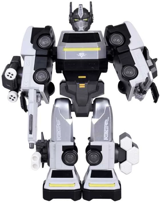 Magnetinis robotas transformeris 2in1, sidabrinis