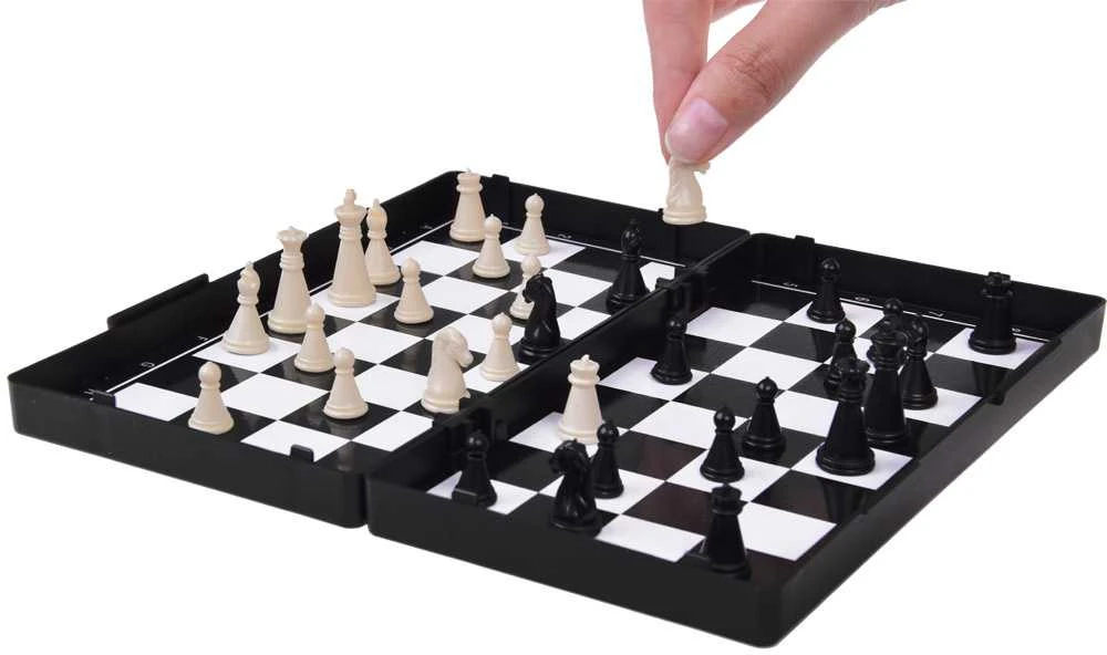 Magnetinis stalo žaidimų rinkinys 3in1