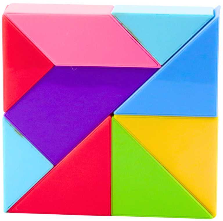 Magnetinių kaladėlių dėlionė Tangram, 9 d.