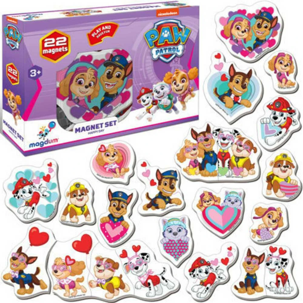 Magnetų rinkinys Paw Patrol