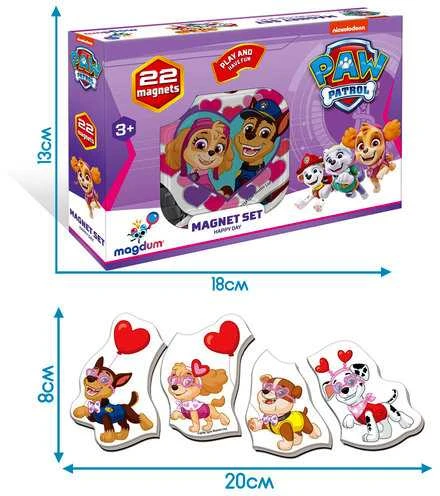 Magnetų rinkinys Paw Patrol